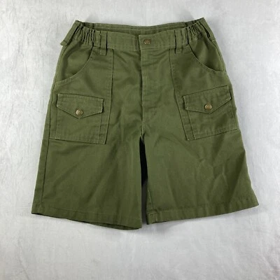Pantalones Cortos Uniforme Vintage BSA Boy Scouts of America Niños Talla 14 Cintura 27 Elástico Foto 1 de 4