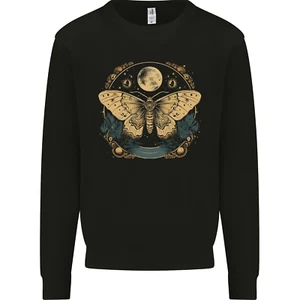 An Astral Butterfly Kids Sweatshirt Jumper - Picture 1 of 3