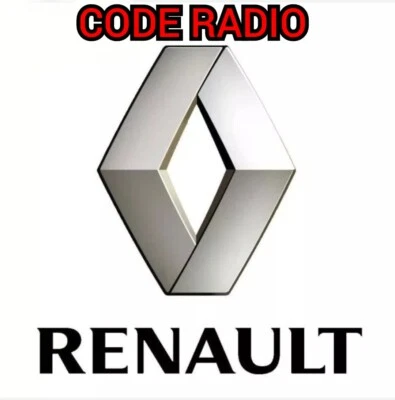 CODICE CODE SBLOCCO RADIO  AUTORADIO MEDIANAV RENAULT DACIA Foto 1 de 4