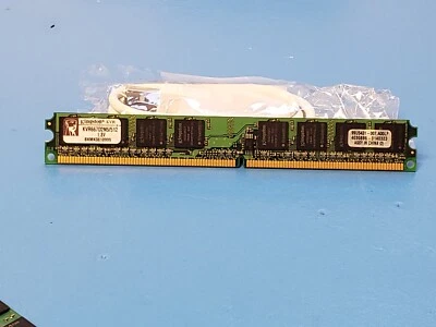 Kingston KVR667D2N5/512 LP 240p DDR2-667 512MB 1Rx8 PC2-5300U CL5 Memory - Image 1 of 2