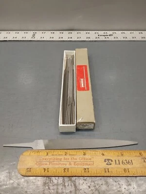 7/PACK NOS Simonds 84287500 6" Warding File, Swiss, #2/Double. 84-287500 - Image 1 of 3