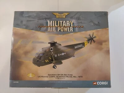 CORGI AA33405, SIKORSKY SH-3A SEA KING, US MARINE CORPS, QUANTICO MCAS, MD, 1970 - Image 1 of 3