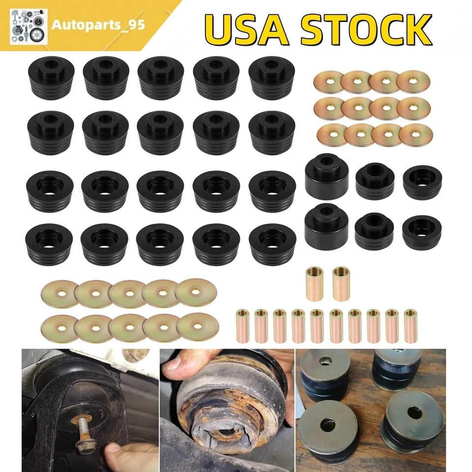 7-132 Body Mount Bushing Kit for Buick Regal/Chevy Malibu,El Camino,Monte Carlo Foto 1 de 4