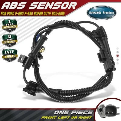 New Front Side ABS Wheel Speed Sensor for Ford F-250 F-350 Super Duty 2011-2012 - Image 1 of 4