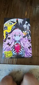 2024 SDCC COMIC MIT EXKLUSIVEM VIZ MEDIA TEUFEL SÜSSIGKEITEN POSTER MANGA ANIME - Bild 1 von 1