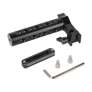 CAMVATE Top Handle Grip Holder w/QR NATO Clamp & 70mm Safety Rail fr Camera Cage - Picture 1 of 8