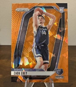 Memphis Grizzlies Zach Edey Orange Ice- 2024-25 Panini Prizm #249 (RC) - Picture 1 of 2
