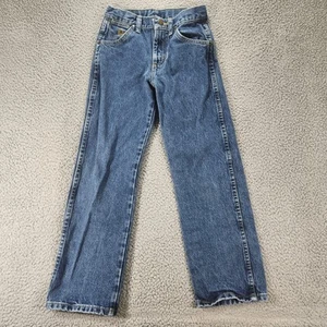 Wrangler Jeans Boys 11 Regular Blue Adjustable Waist Denim 13BGSHD - Picture 1 of 6