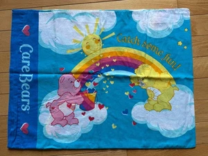 Vintage Care Bear Twin 3 Piece Sheet Set W/Fitted, Straight & Pillow Case - Picture 1 of 11
