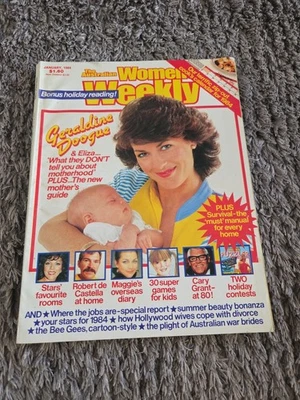 Women's Weekly Magazine January 1984-Tanya Roberts  - Image 1 of 4