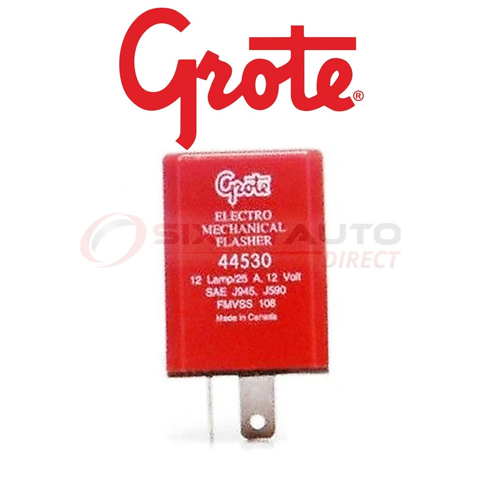 Grote Hazard Warning & Turn Signal Flasher for 1991-1995 Alfa Romeo 164 3.0L ff - Изображение 1 из 4