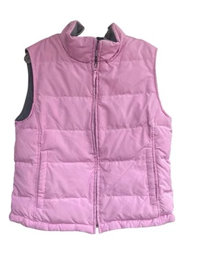 Chaleco acolchado rosa talla mediana Athletic Works para mujer cremallera completa Foto 1 de 4