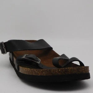 Mountain Soles Causal Footwear Women Leather Sandals Toe Loop Strappy US Size 7 - Picture 1 of 11