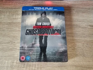 Mission Impossible Ghost Protocol Blu Ray Steelbook (1st Print) Zavvi Exc (BNS) - Picture 1 of 6