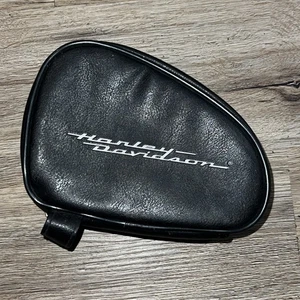 HARLEY DAVIDSON MOTORCYCLE HANDLEBAR ZIP POUCH BAG TOTE TRAVEL BAG - Padding - Picture 1 of 10