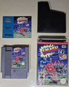 Smash TV NES Nintendo Complete Genuine Box + Manual PAL-A
