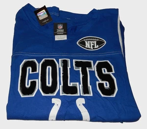 Indianapolis Colts Equipo NFL Ropa Camisa Mujer Manga Larga Pullover, Azul, XL - Imagen 1 de 3