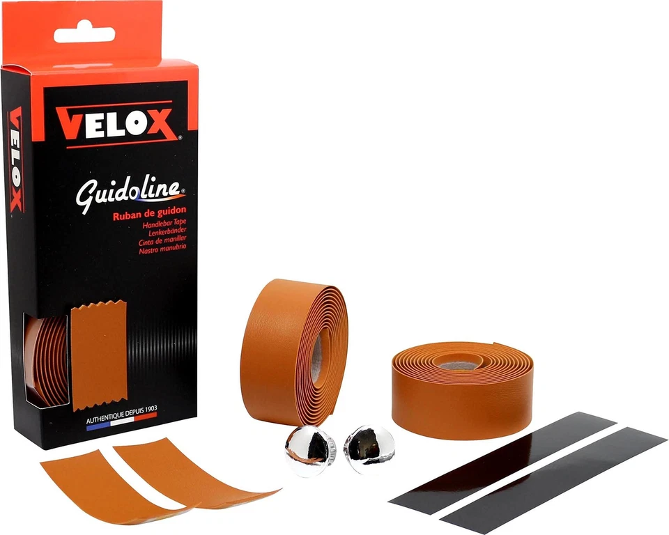 Velox Classic Handlebar Tape, Caramel Brown, One Size - Image 1 of 2