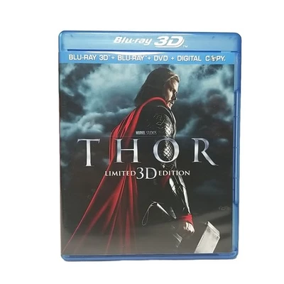 Thor Limited 3D Edition, Blu-ray 3D, Blu-ray & DVD Chris Hemsworth Foto 1 de 3