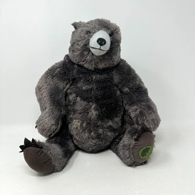 Disney Libro de la Selva Baloo Peluche Just Play Peluche Oso Pardo Negro 11" Foto 1 de 4