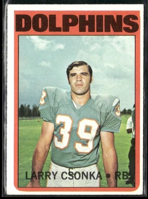 1972 Topps #140 Larry Csonka VG/VG-EX - Image 1 of 2