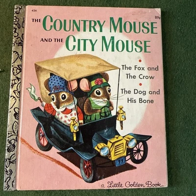 1961 Страна мыши и город мыши немного золотой книги - Изображение 1 из 4