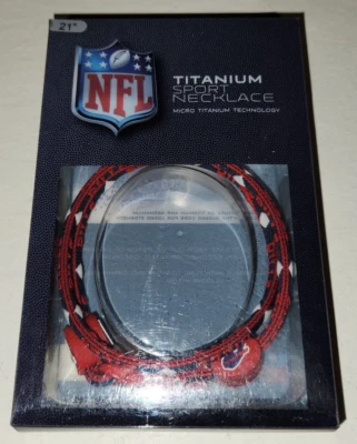 Buffalo Bills  NFL 21"  Titanium Sport Necklace - Image 1 of 2