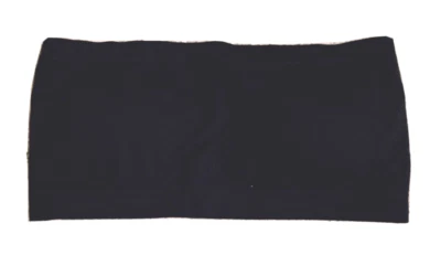 Sujetador bandeau negro sin costuras grande No Boundaries para mujer Foto 1 de 4