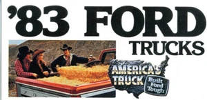 Ford 1983 Trucks Dealer Brochure - Picture 1 of 3