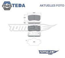 TX 17-50 SET BRAKE PADS REAR BRAKE BLOCKS TOMEX BRAKES NEW OE QUALITY