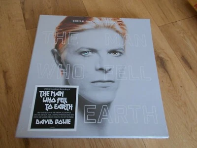 MAN WHO FELL TO EARTH (DAVID BOWIE) Original Motion Soundtrack 2X LP+2X CD  NEW - Image 1 of 3