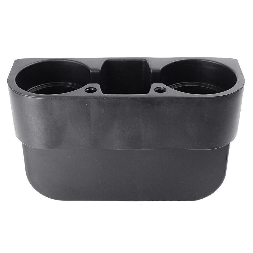 Car Universal Audi BMW Benz VW Ford Black ABS Plastic Cup Holdler 10.83"x0.98" Foto 1 de 4