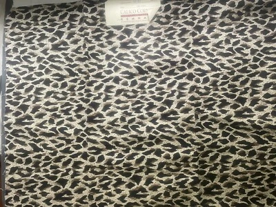 animal print (¿leopardo?) Woodridge 1995 tela multiusos 1 yd x 54" Foto 1 de 4