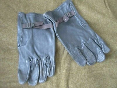 Original US Army Cuero Guantes Guante Shell Piel M-1949 WWII Día D - Imagen 1 de 3