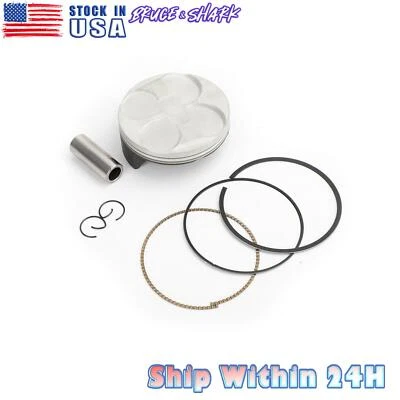 Kit de pasadores de anillos de pistón de motor 73 mm 1,18 pulgadas para Honda CRF250R CRF250X 2004-2006 Foto 1 de 4