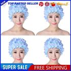3D Flower Bathing Cap Breathable Water Sports Hat Pool Accesories (Blue)
