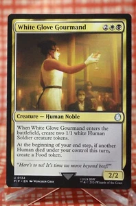 White Glove Gourmand x1 - Universe Beyond: Fallout - NM-Mint, English - Universe - Picture 1 of 1