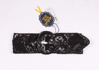 Cinturón de cintura negro grunge vintage Killah by Miss Sixty Y2K OS Foto 1 de 4