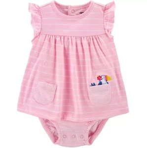 Nwt 24m or 18m toucan pelican bird dress set romper Carters easter summer july - Picture 1 of 6