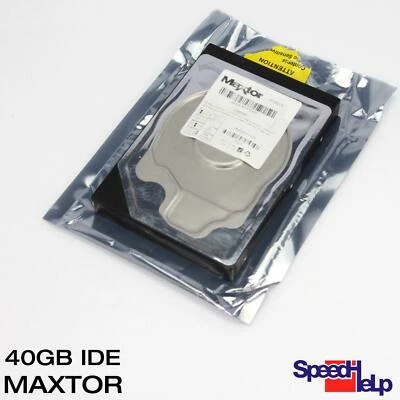 Maxtor 2F040L0 40GB Hard Disk Drive IDE ATA 5400RPM 40-Pin - Image 1 of 4
