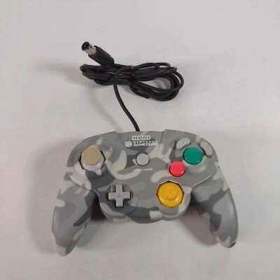 Hori Nintendo Gamecube HORI PAD Camo Gray Camouflage GC Controller US Seller - Image 1 of 4