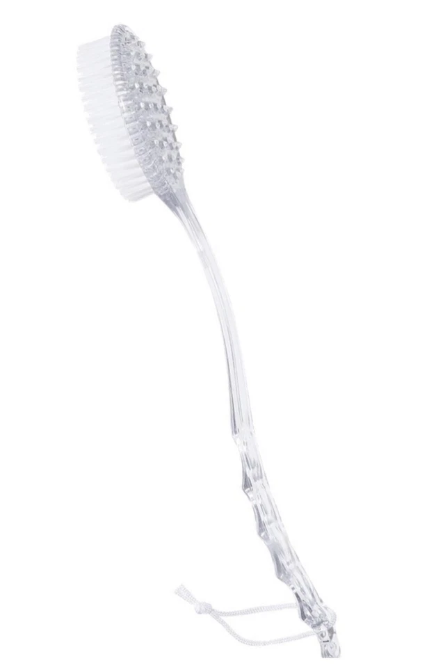 Avon Long Handle Shower Brush exfoliate and massage all over your body baged