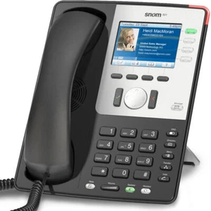 SNOM 821 VoIP Phone black Gigabit Switch *NEW ~ No Branding* > Yeastar FritzBox - Bild 1 von 1