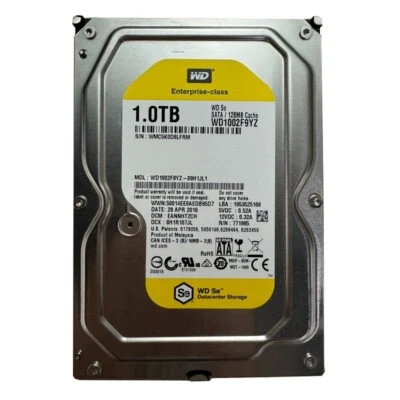Western Digital 1TB WD1002F9YZ 7200RPM 128MB SATA 3.5" HDD Hard Disk Drive - Image 1 of 4