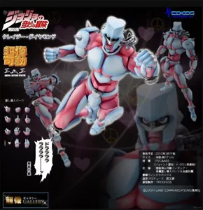 JoJo's Bizarre Adventure Super Action Statue Figure 4th Part Crazy Diamond Gift - Picture 1 of 11