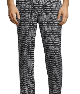 Michael Kors Ropa de salón para hombre PANTALÓN DE PUNTO Ropa de dormir Talla GRANDE Color MEDIANOCHE Foto 1 de 2