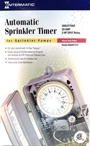 Intermatic Pool/Sprinkler/Irrigation Timer 24 Hr Mechanical - Picture 1 of 2