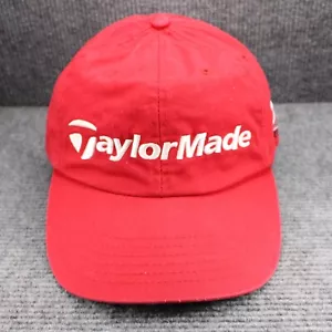 TaylorMade Hat Cap Mens Red White Strap Back Limited Edition 2003 R5 Hundred VTG - Picture 1 of 10