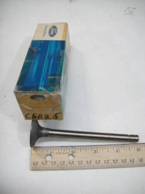 Válvula de escape 302cid original Ford 1968 69 Galaxie Fairlane Mustang Falcon nuevo de stock Foto 1 de 4