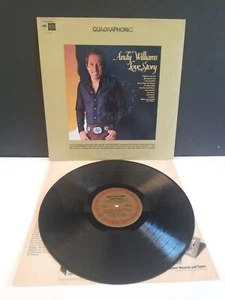 ANDY WILLIAMS  LOVE STORY LP RARE QUADRAPHONIC ISSUE ORIGINAL NR.MINT CONDITION  - Picture 1 of 8